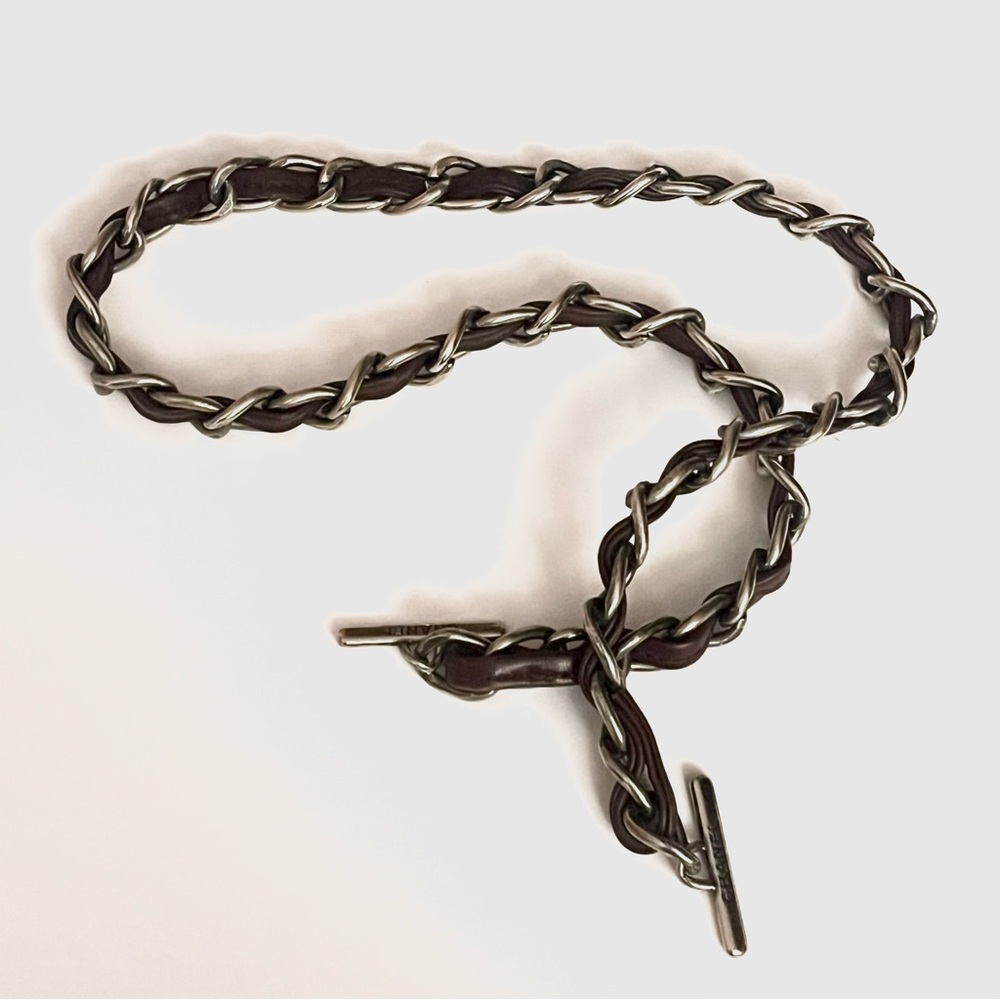 Chanel Toggle Leather Chain Replacement Strap - image 7